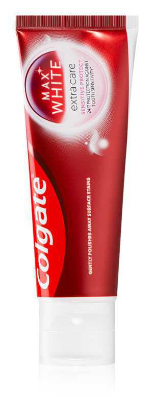 Colgate Max White Extra Care Sensitive Protect teeth whitening