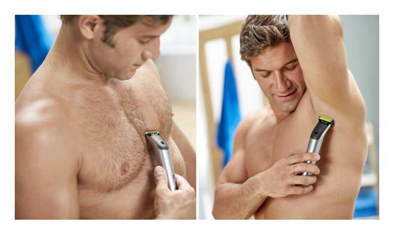 Philips OneBlade Face and Body Pro QP6620/20 beard care