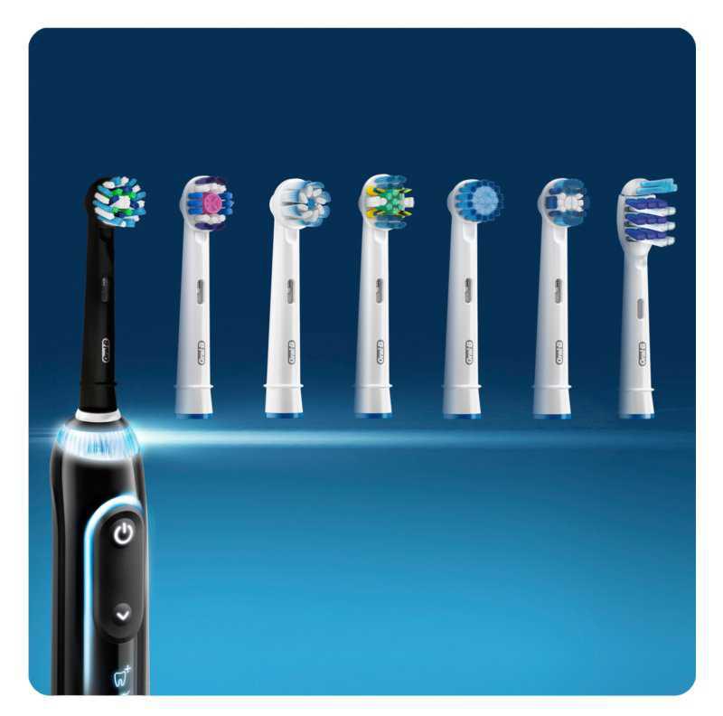Oral B Cross Action EB 50 Black electric brushes