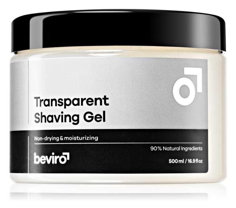 Beviro Transparent Shaving Gel for men