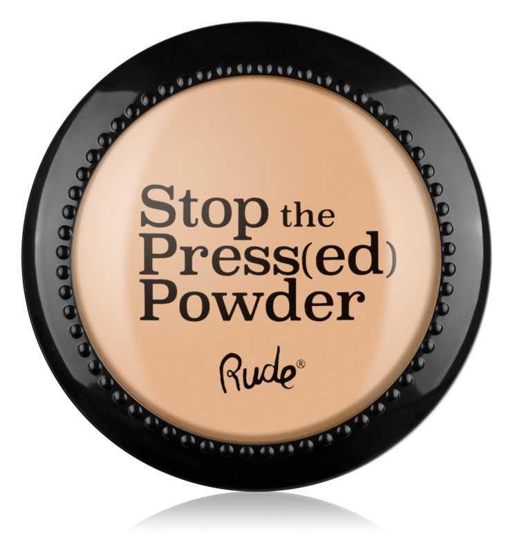 Rude Cosmetics Stop The Press(ed) Powder makeup