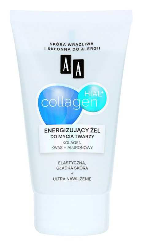 AA Cosmetics Collagen HIAL+ makeup removal and cleansing
