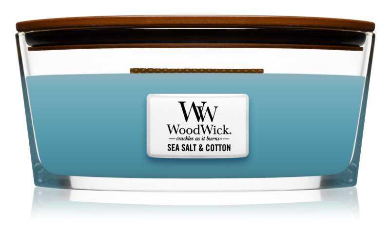 Woodwick Sea Salt & Cotton candles