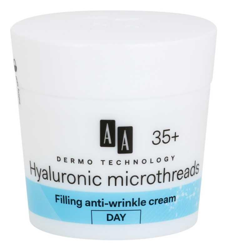 AA Cosmetics Dermo Technology Hyaluronic Microthreads care for sensitive skin