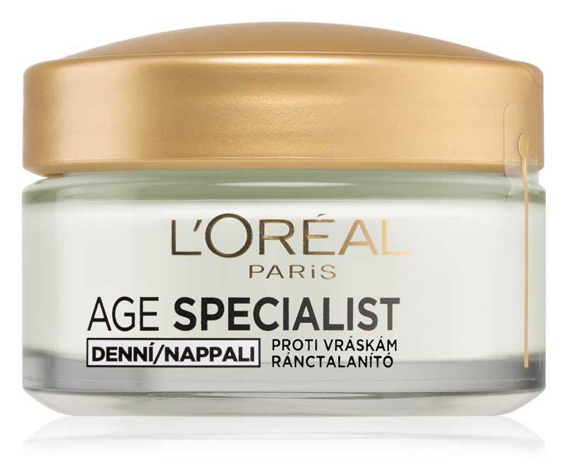 L’Oréal Paris Age Specialist 45+ face care routine