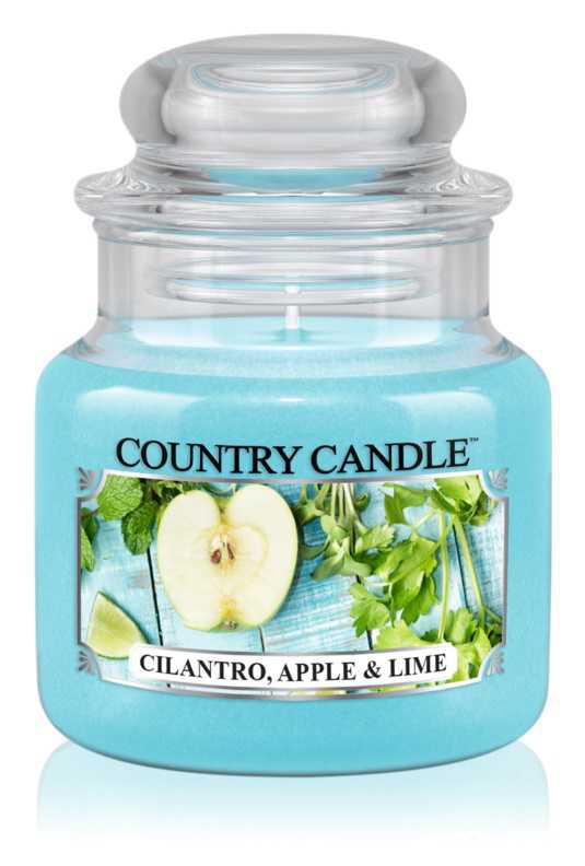 Country Candle Cilantro, Apple & Lime candles