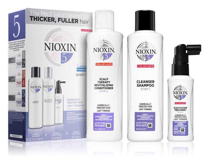 Nioxin System 5 Color Safe Chemically Treated Hair Light Thinning