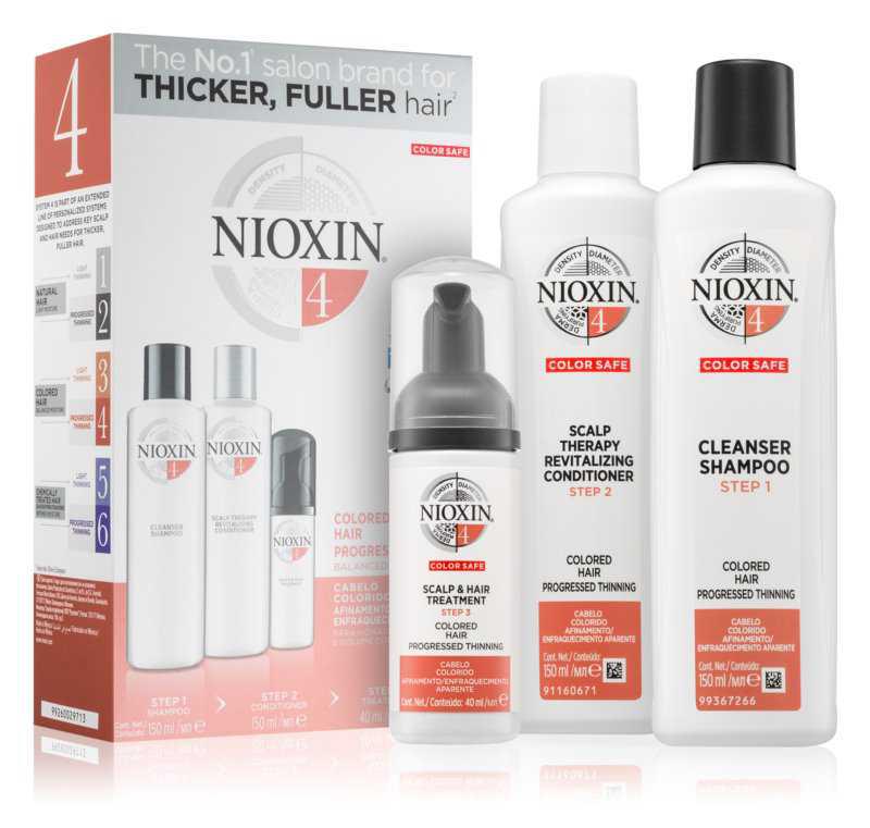 Nioxin System 4 Color Safe hair growth preparations