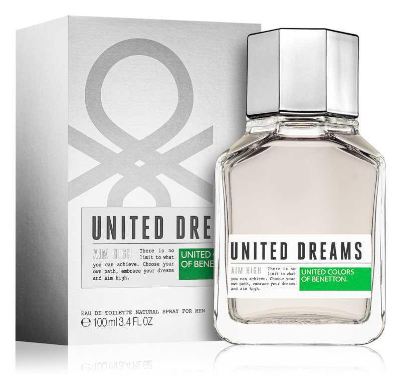Benetton United Dreams for him Aim High woody perfumes