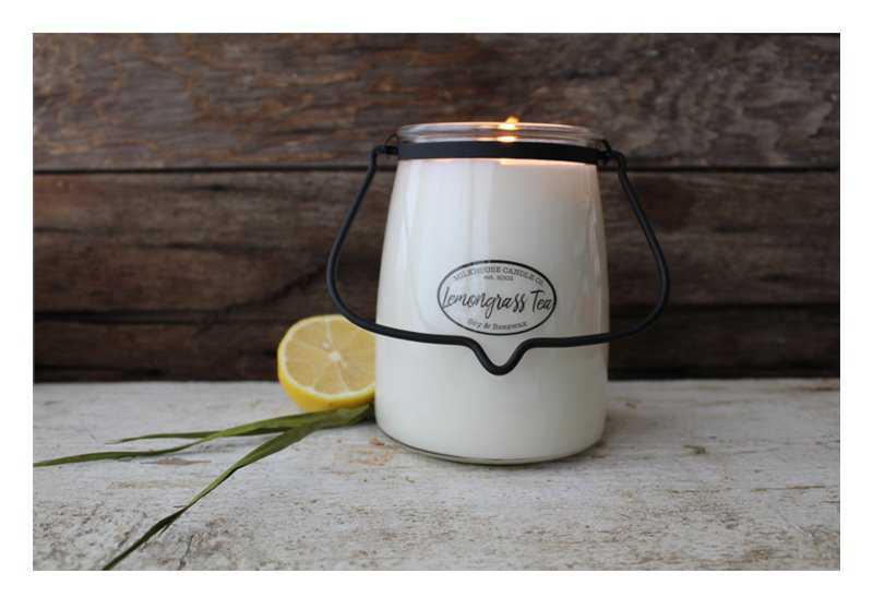 Milkhouse Candle Co. Creamery Lemongrass Tea candles