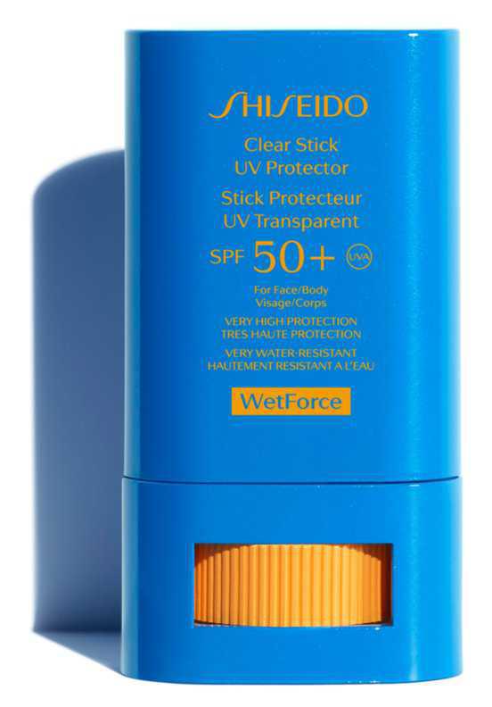 Shiseido Sun Care Clear Stick UV Protector WetForce body