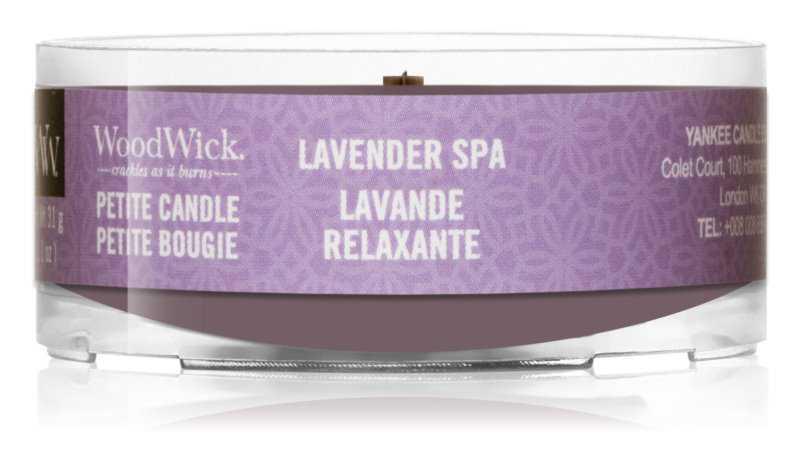 Woodwick Lavender Spa candles