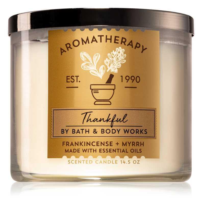 Bath & Body Works Frankincense + Myrrh candles
