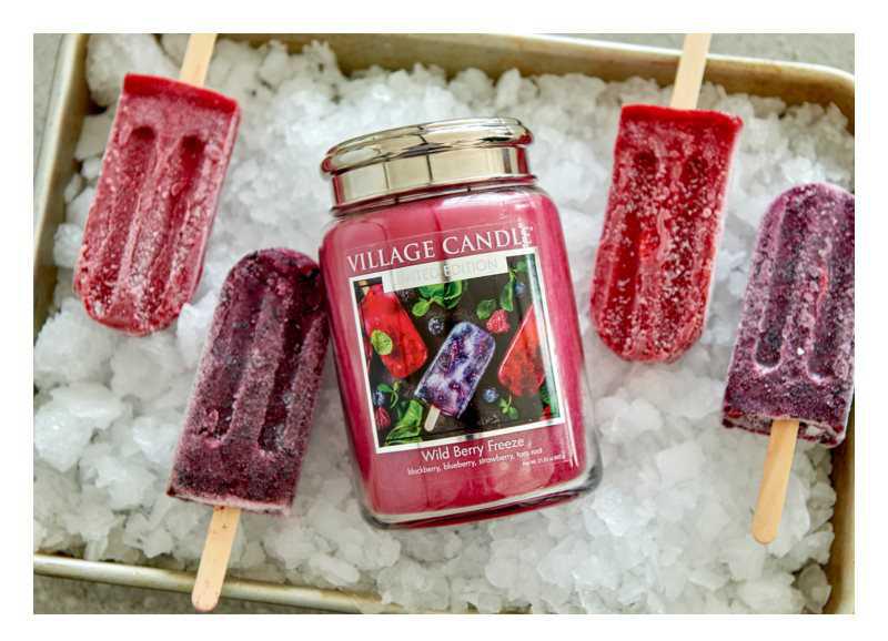 Village Candle Wild Berry Freeze candles