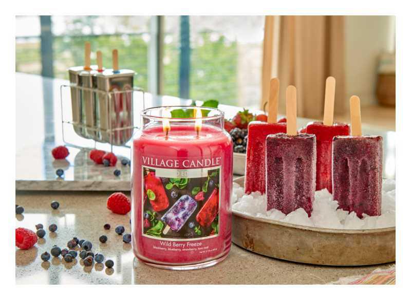 Village Candle Wild Berry Freeze candles