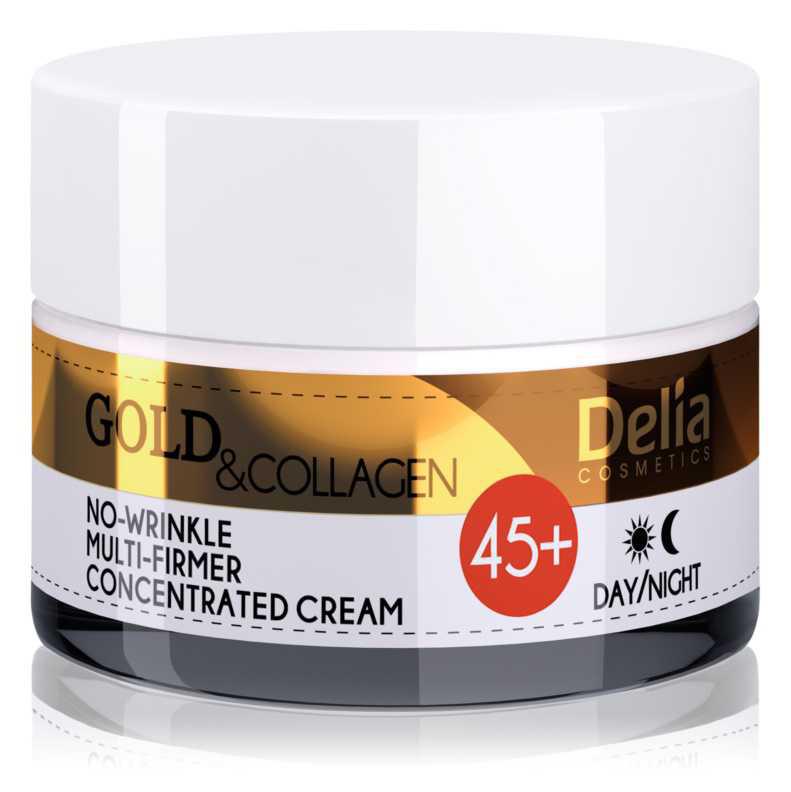 Delia Cosmetics Gold & Collagen 45+ facial skin care