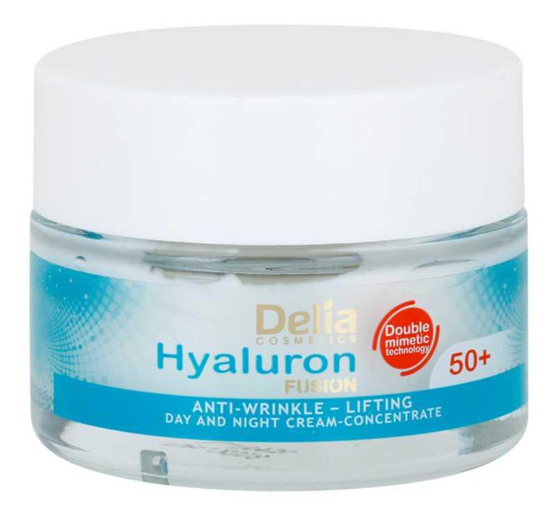 Delia Cosmetics Hyaluron Fusion 50+ facial skin care