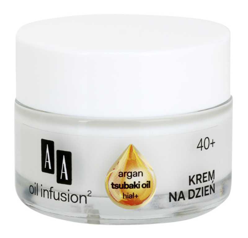 AA Cosmetics Oil Infusion2 Argan Tsubaki 40+ care for sensitive skin
