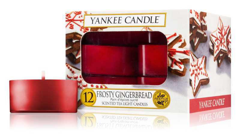 Yankee Candle Frosty Gingerbread candles
