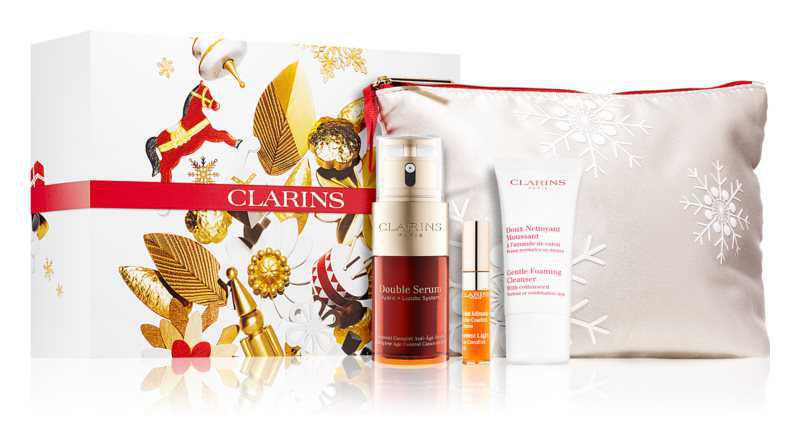 Clarins Double Serum makeup removal and cleansing