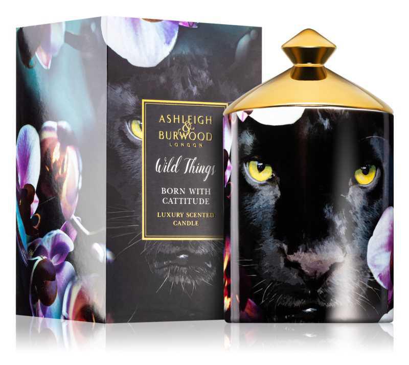 Ashleigh & Burwood London Wild Things Born With Cattitude candles
