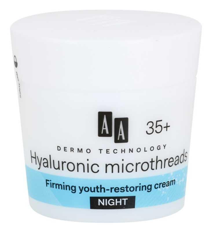 AA Cosmetics Dermo Technology Hyaluronic Microthreads care for sensitive skin