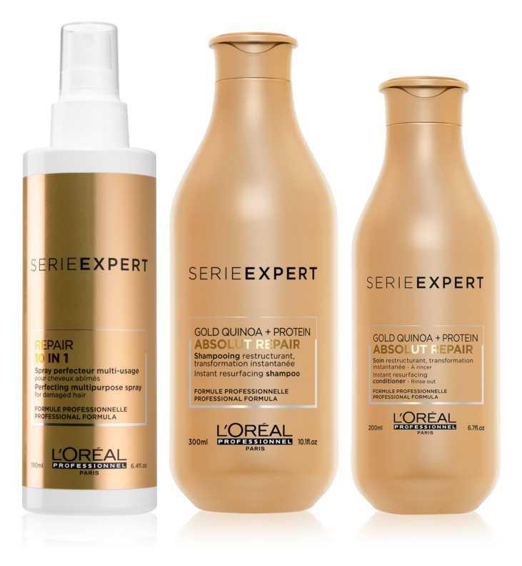 L’Oréal Professionnel Serie Expert Absolut Repair Gold Quinoa + Protein hair conditioners