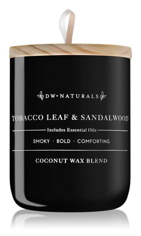 DW Home Tobacco Leaf + Sandalwood candles