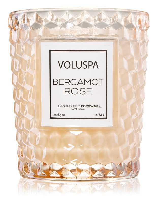 VOLUSPA Roses Bergamot Rose candles