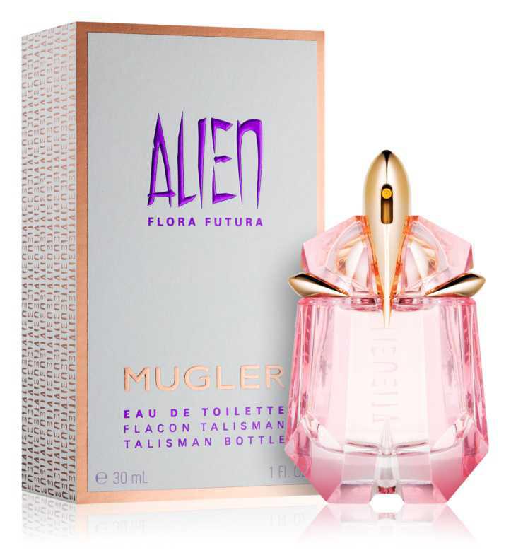 Mugler Alien Flora Futura woody perfumes