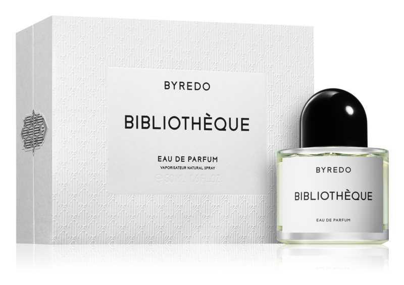 Byredo Bibliotheque woody perfumes