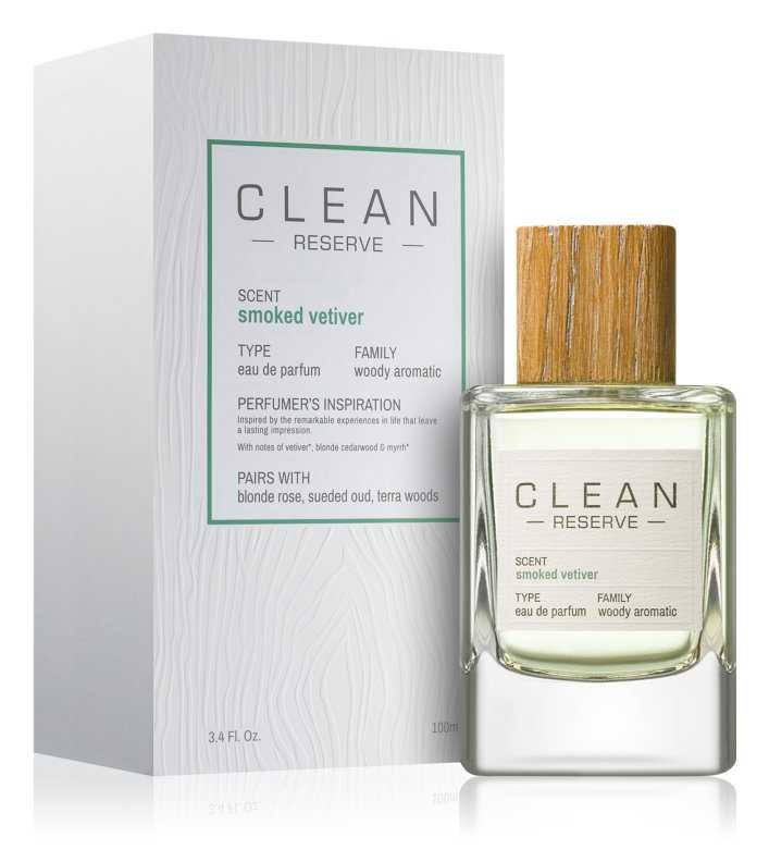 CLEAN Reserve Collection Smoked Vetiver woody perfumes
