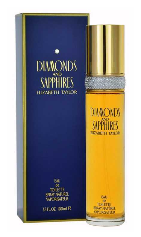 Elizabeth Taylor Diamonds and Saphire