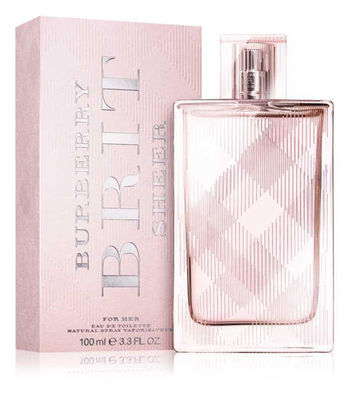 Burberry Brit Sheer women's perfumes