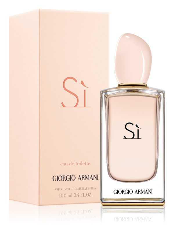 Armani Sì women's perfumes