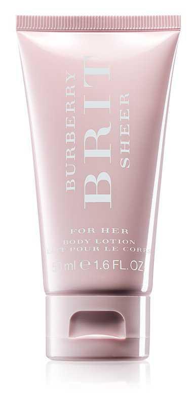 Burberry Brit Sheer women's perfumes