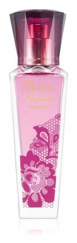 Christina Aguilera Violet Noir floral