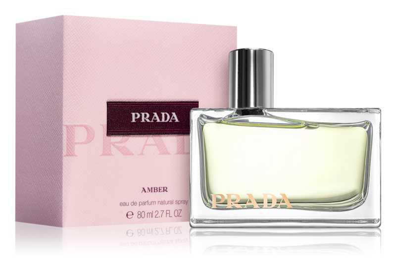 Prada Amber woody perfumes
