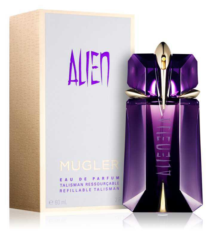 Mugler Alien woody perfumes