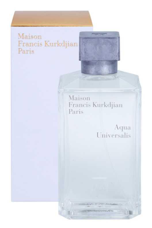 Maison Francis Kurkdjian Aqua Universalis luxury cosmetics and perfumes