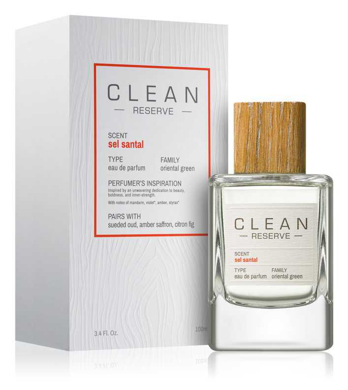 CLEAN Reserve Collection Sel Santal woody perfumes