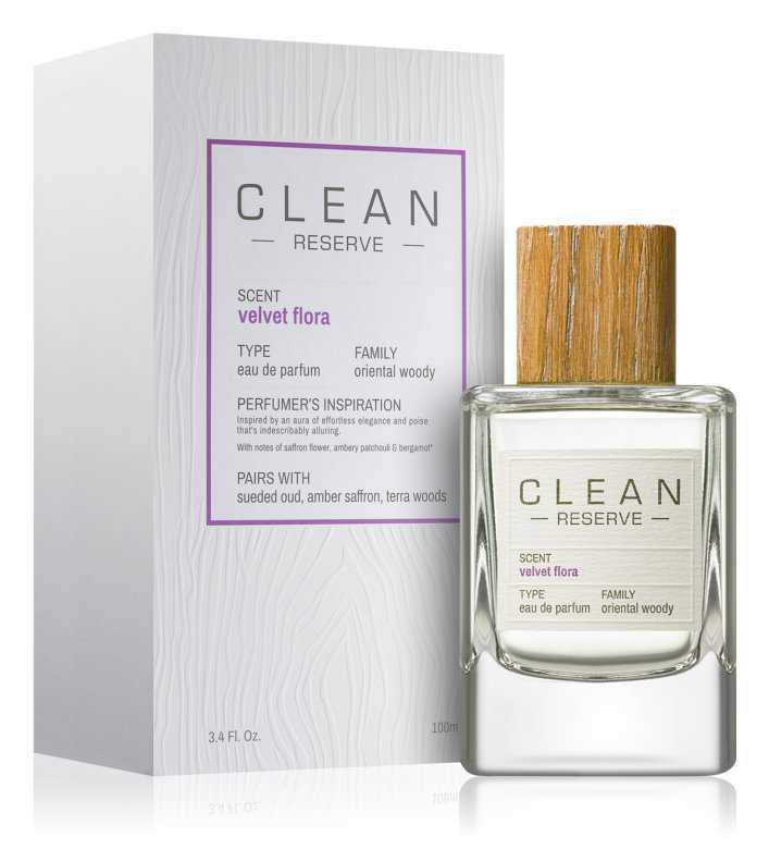CLEAN Reserve Collection Velvet Flora woody perfumes