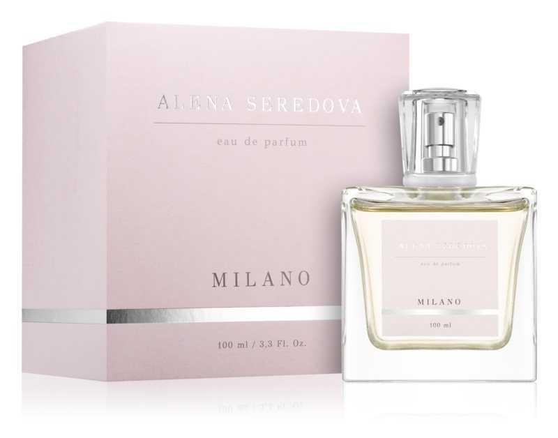 Alena Šeredová Milano woody perfumes