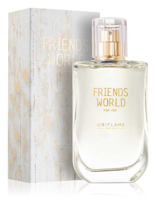 Oriflame Friends World for Her fruity perfumes