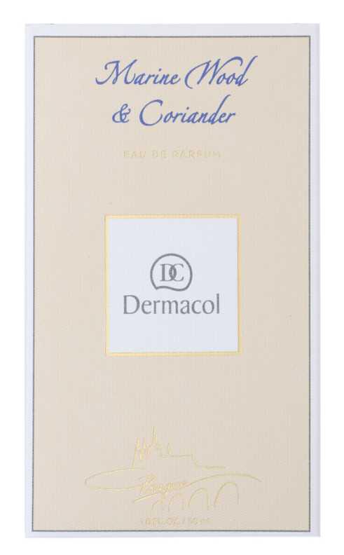 Dermacol Marine Wood & Coriander woody perfumes