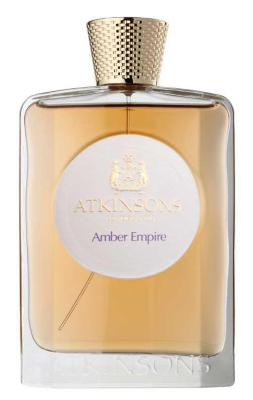 Atkinsons Amber Empire luxury cosmetics and perfumes