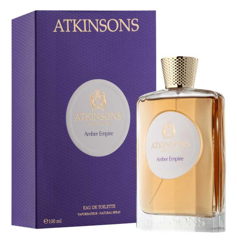 Atkinsons Amber Empire luxury cosmetics and perfumes