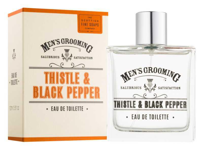 Scottish Fine Soaps Men’s Grooming Thistle & Black Pepper spicy