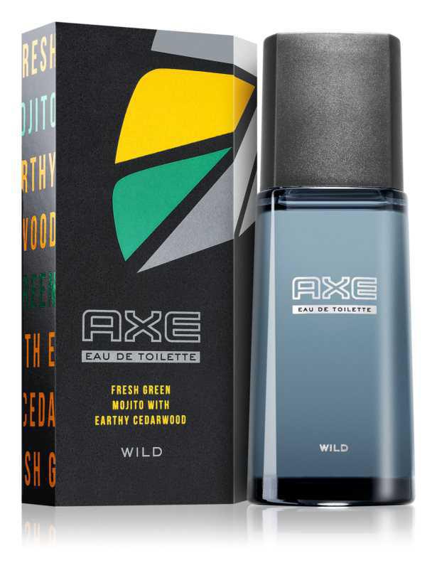 Axe Wild Green Mojito & Cedarwood woody perfumes