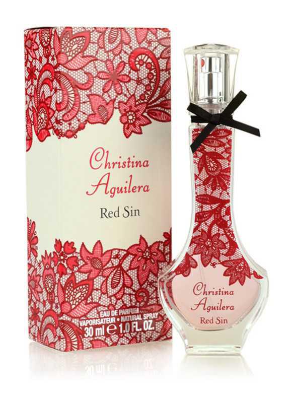 Christina Aguilera Red Sin women's perfumes